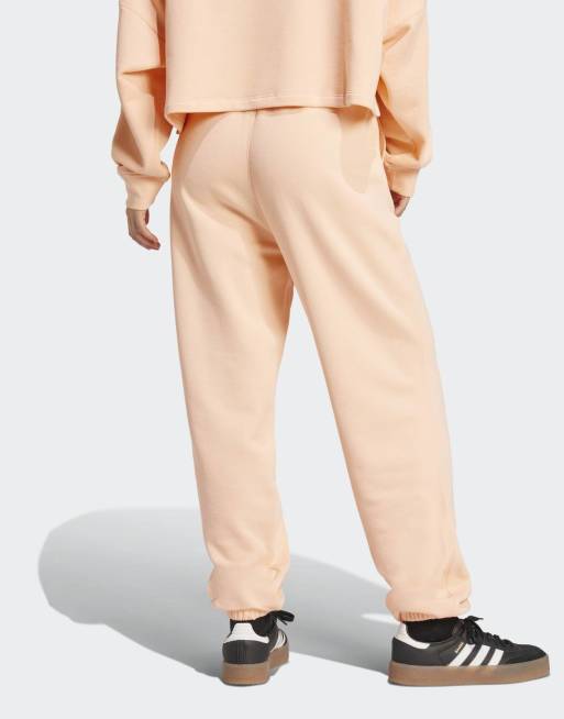 adidas Originals Essentials french terry joggers in glow