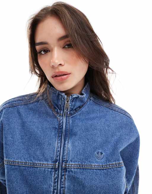 Giacca jeans adidas deals