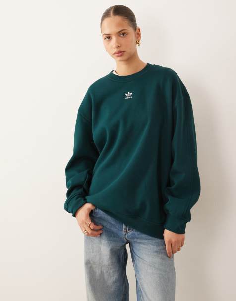 adidas Originals – Essentials – Grön sweatshirt - view 1