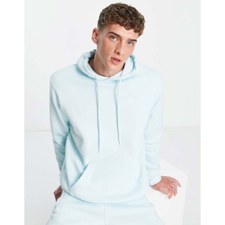 adidas Originals Essentials hoodie in almost blue