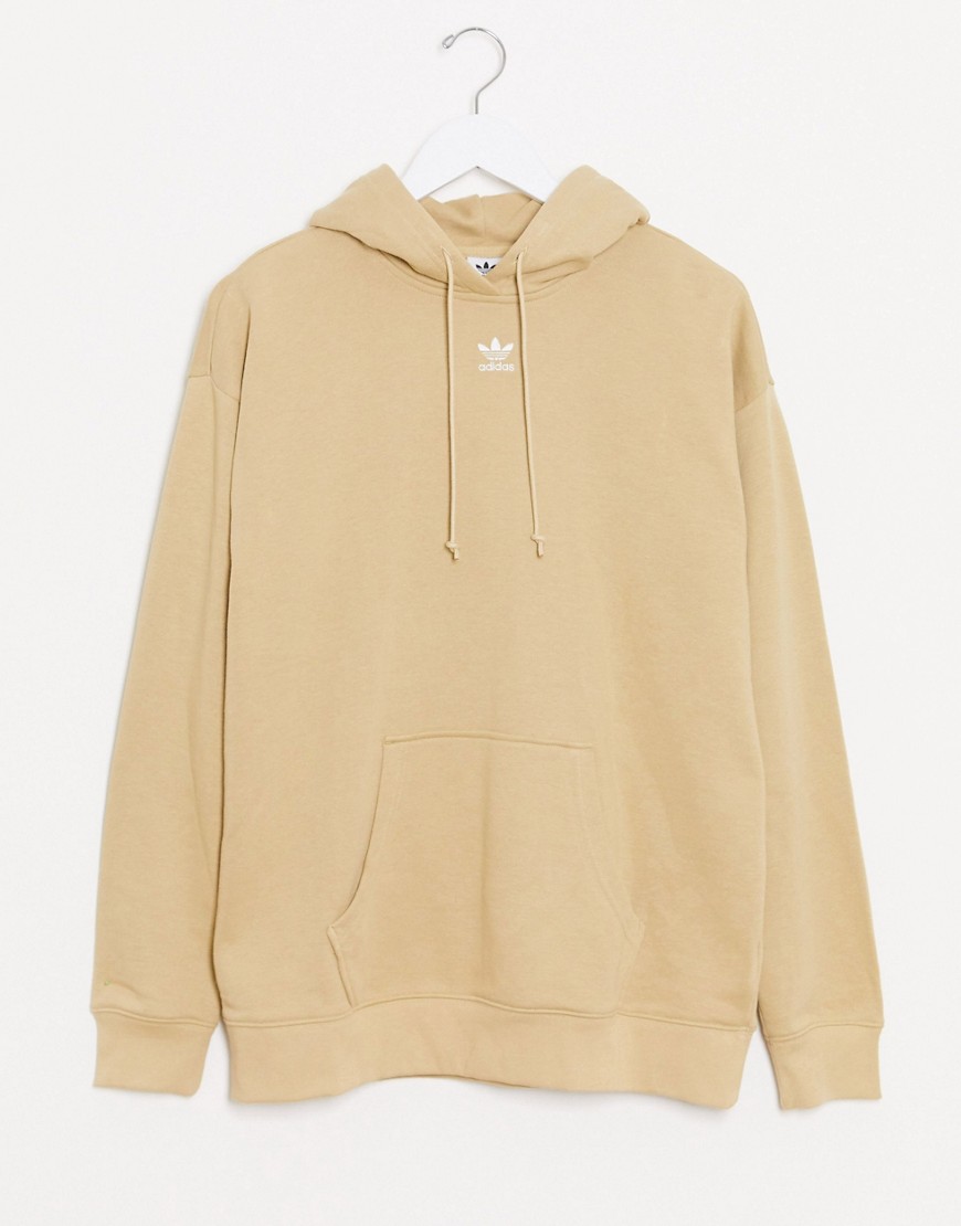 Adidas Originals Essentials hoodie in beige-Grey