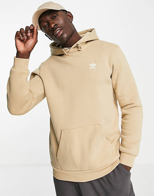 adidas Originals essentials hoodie in beige