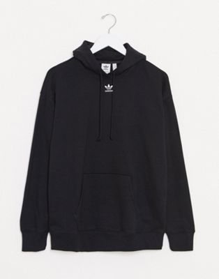 adidas essential hoodie black