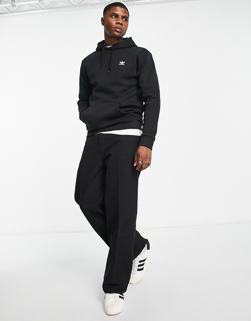 adidas Originals essentials hoodie in black