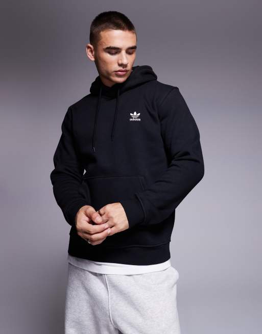 adidas Originals essentials hoodie in black ASOS