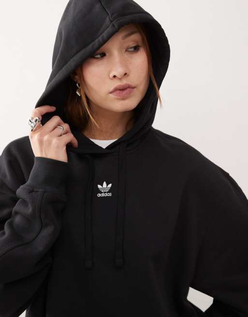 adidas Originals essentials hoodie in black ASOS