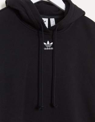 adidas originals essentials hoodie in black