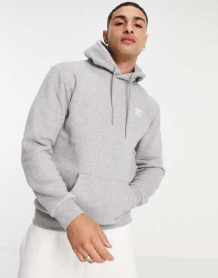 adidas essentials hoodie grey