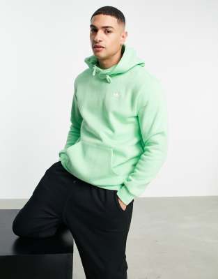 adidas originals essential overhead hoodie green
