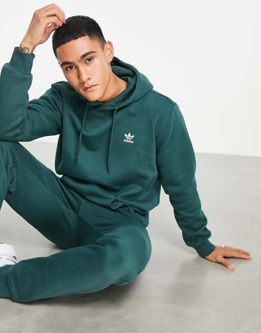 adidas Originals - Essentials - Hoodie in mineraalgroen