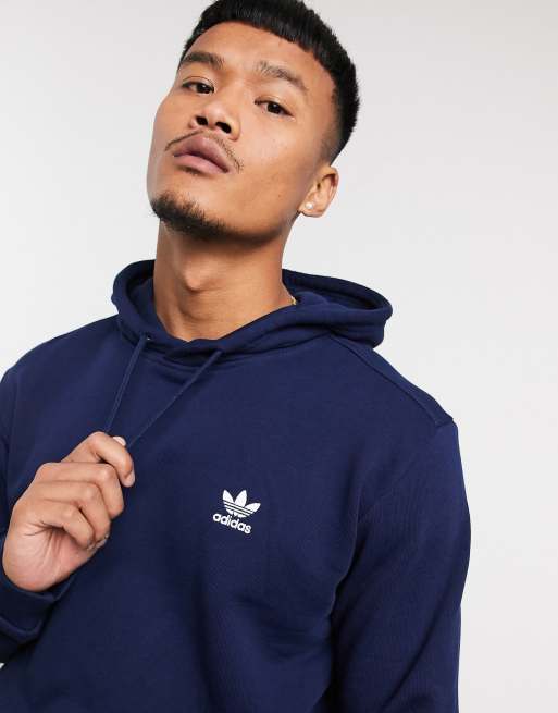 adidas Originals essentials hoodie in navy