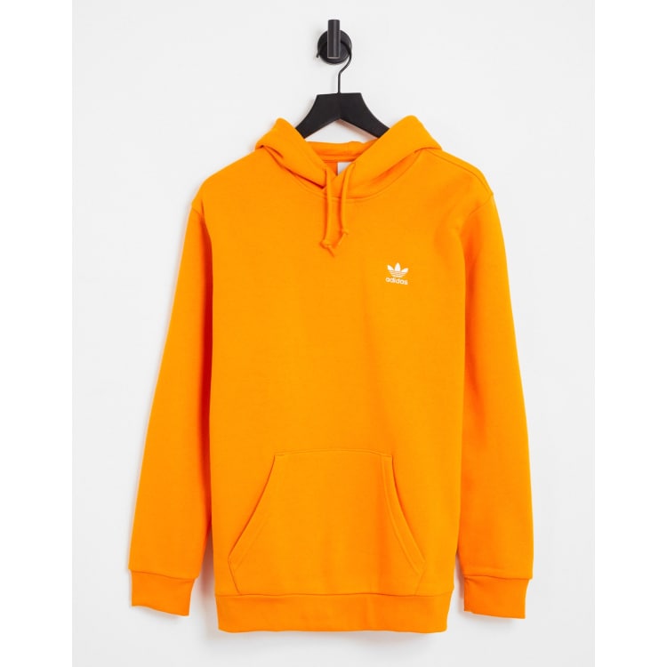 Adidas sport essentials hoodie black/orange sale