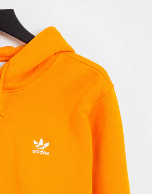 Adidas sport essentials hoodie cheap black/orange