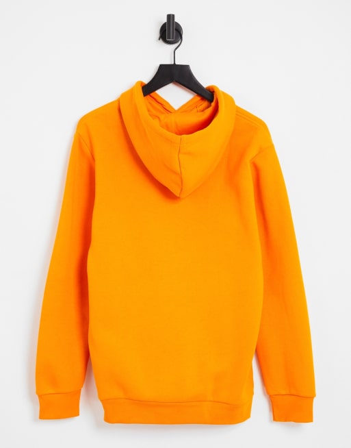 Adidas sport outlet essentials hoodie black/orange