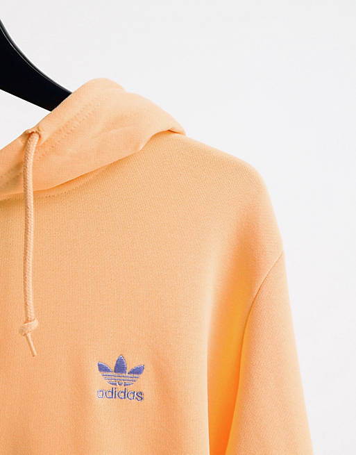 adidas Originals essentials hoodie in orange | ASOS