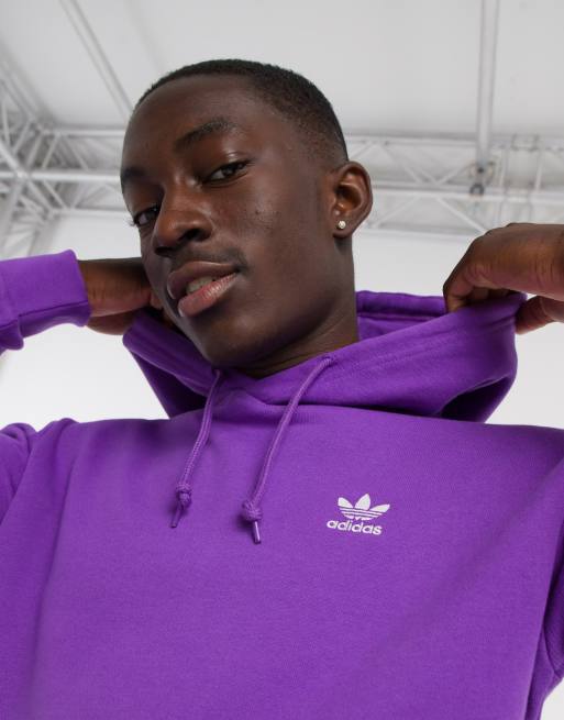 Maak een naam Per maak je geïrriteerd adidas Originals - Essentials - Hoodie in paars | ASOS