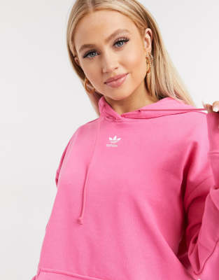 ladies pink adidas hoodie