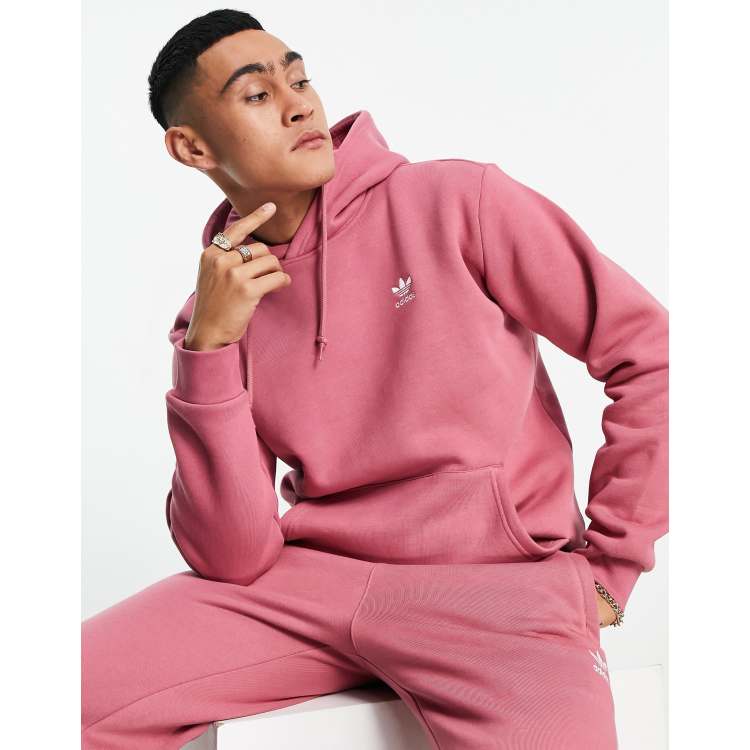 adidas Originals Essentials hoodie in pink