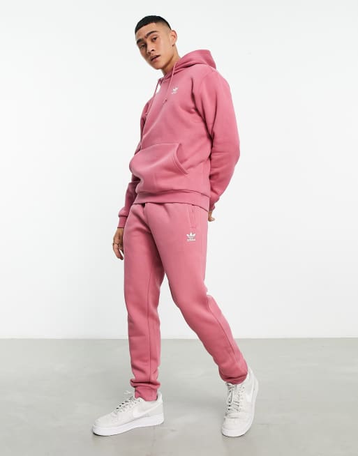 Adidas hoodie pink online men's