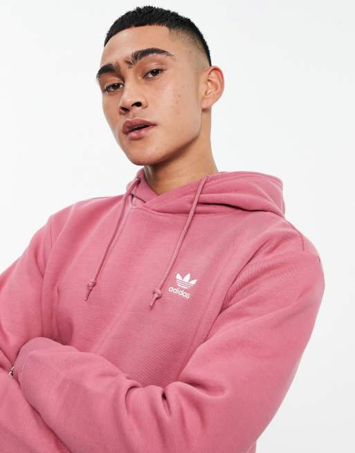 adidas Originals Essentials hoodie in pink