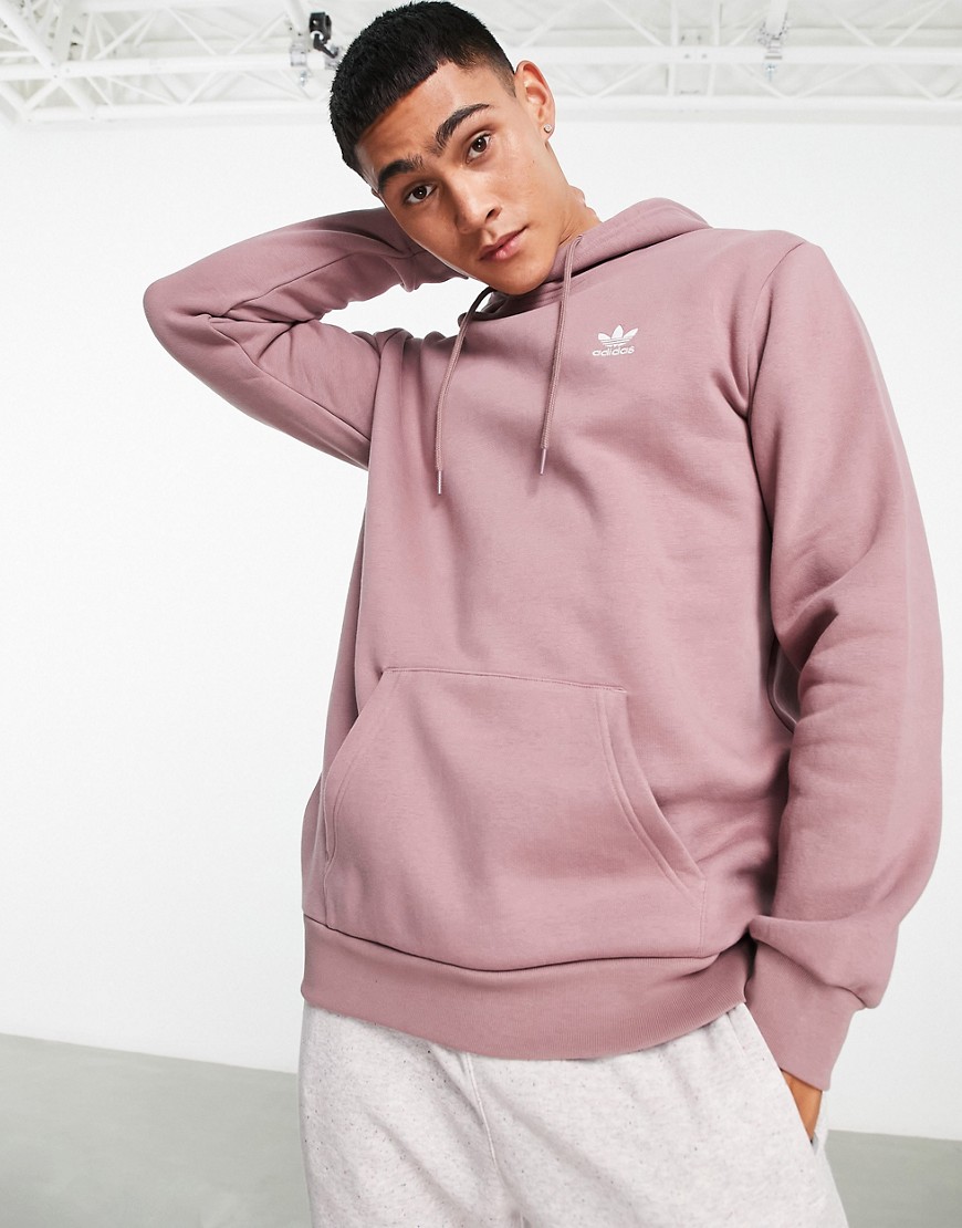 Adidas Originals essentials hoodie in purple