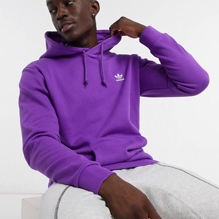 En del 鍔 Descent adidas Originals essentials hoodie in purple | ASOS