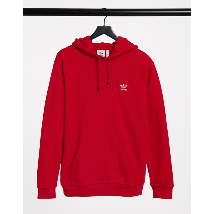 Hoodie discount adidas red