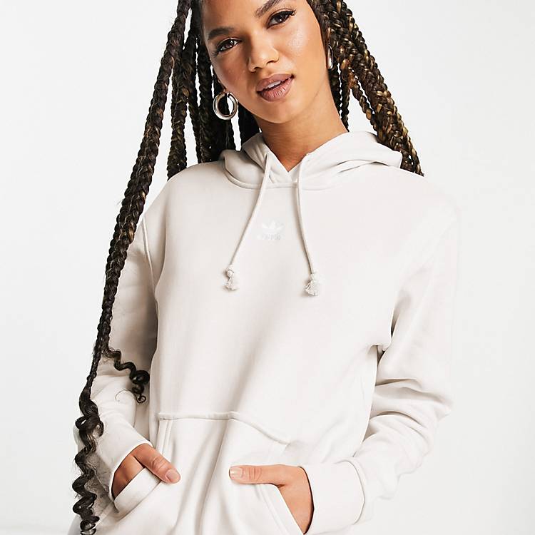adidas Originals Essentials hoodie in wonder white | ASOS