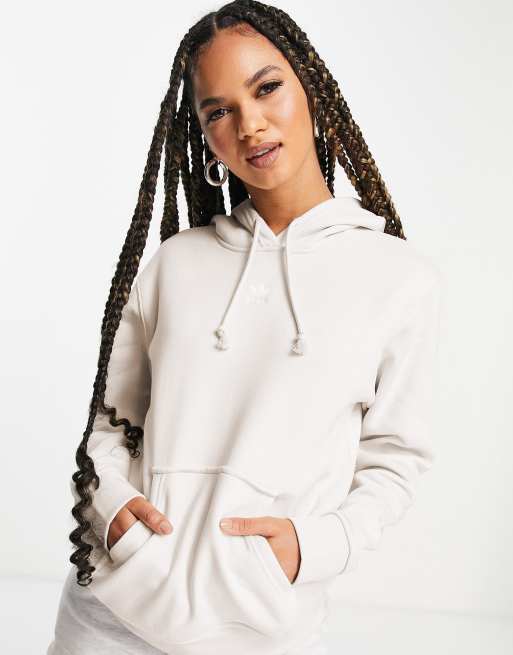 adidas Originals Essentials hoodie in wonder white | ASOS