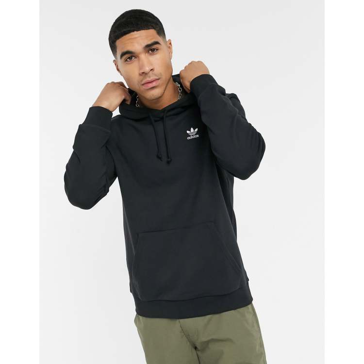 adidas Originals essentials sweatshirt with small logo in black