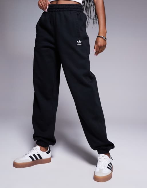 adidas Originals Essentials joggers in black