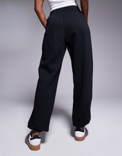 adidas Originals Essentials joggers in black