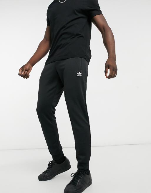 adidas Originals Essentials joggers in black