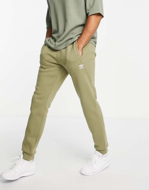 adidas Originals essentials joggers in khaki