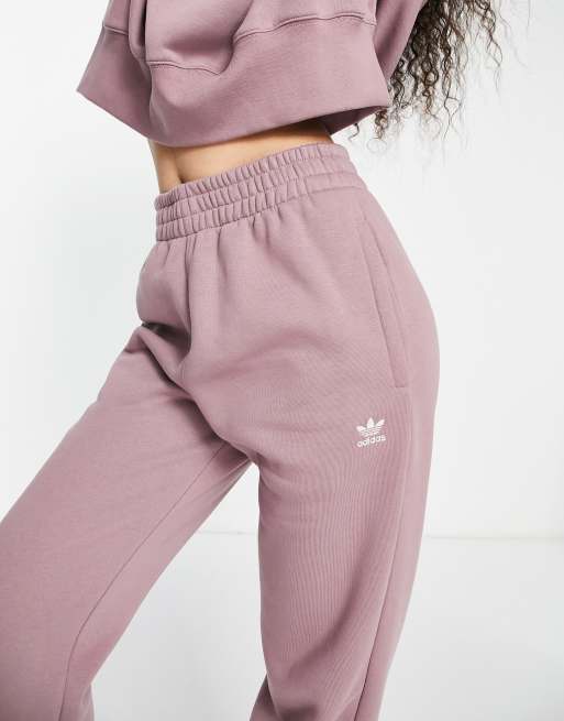 Jogging adidas 2025 femme mauve