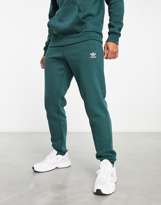 adidas Originals essentials joggers in mineral green