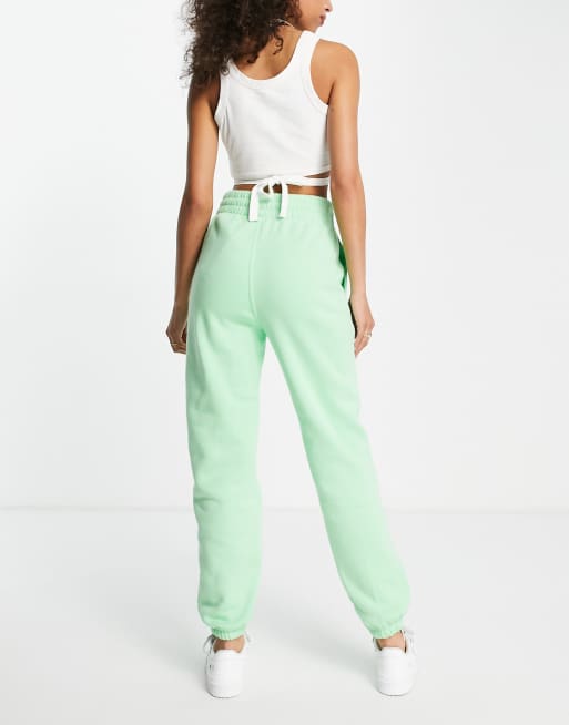 Mint green adidas joggers sale