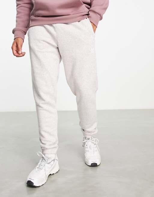 White essentials joggers store