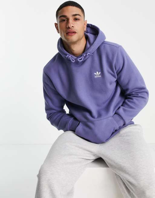 adidas Originals – Essentials – Kapuzenpullover in Blau