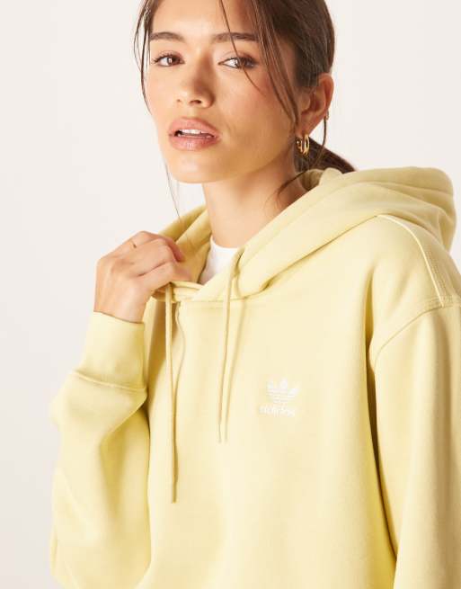 adidas Originals – Essentials – Kapuzenpullover in Pudergelb, 4 von 4