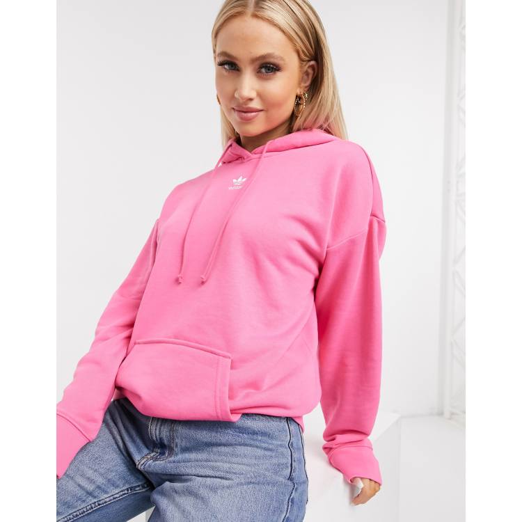 adidas Originals – Essentials – Kapuzenpullover in Rosa | ASOS