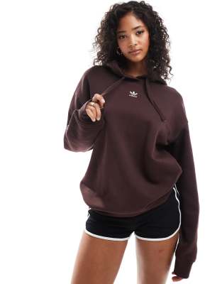 adidas Originals - Essentials - Kapuzenpullover in Schattenbraun-Brown