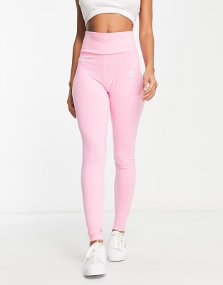 Women's Pink adidas Leggings