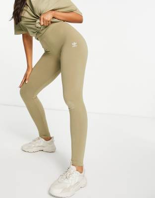 khaki leggings adidas