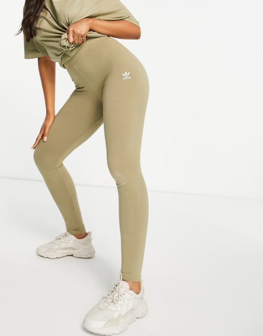 Adidas leggings khaki best sale