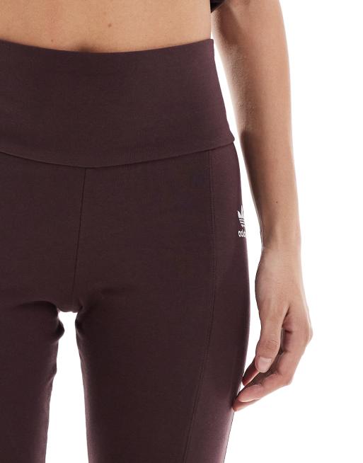 adidas Originals essentials leggings in shadow brown ASOS