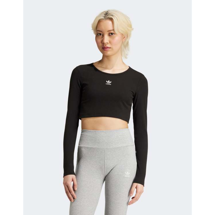 Adidas originals long sleeve top womens online