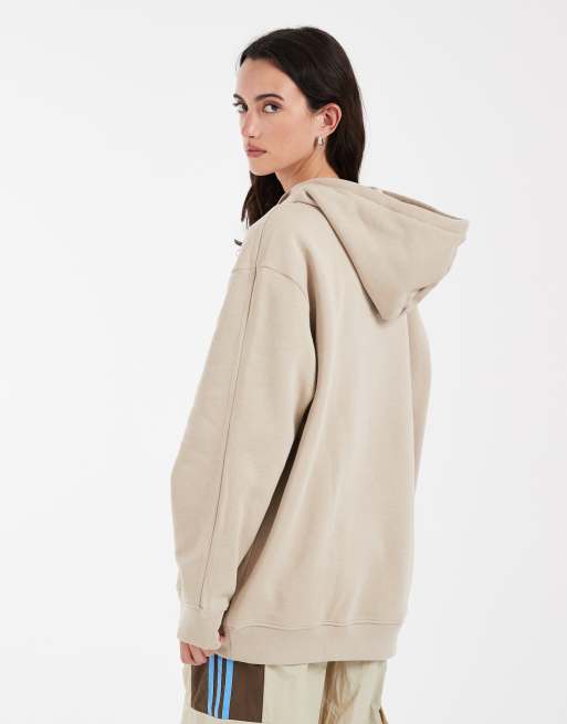 adidas Originals – Essentials – Oversize-Kapuzenpullover in Steinbeige, 4 von 4