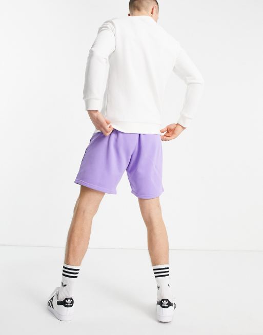 pantaloncini adidas viola