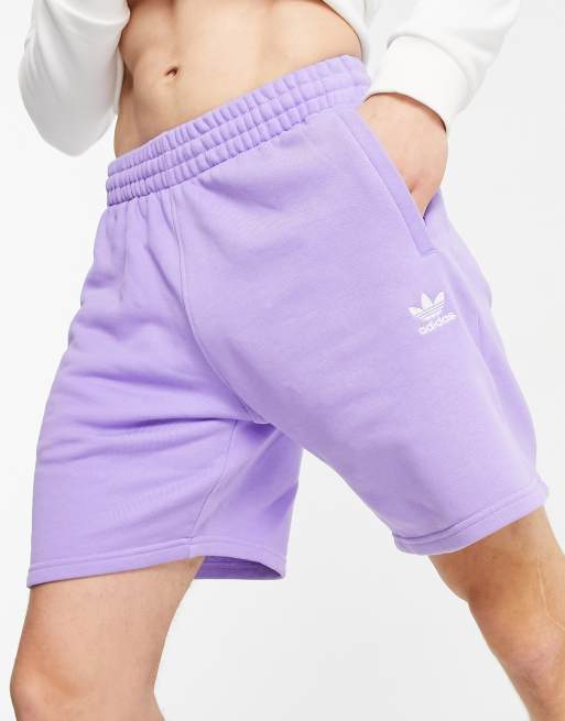 pantaloncini adidas viola
